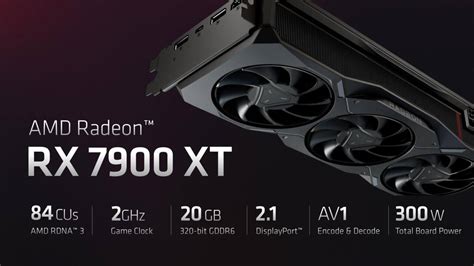 Amd D Voile Officiellement Les Radeon Rx Xt Et Xtx