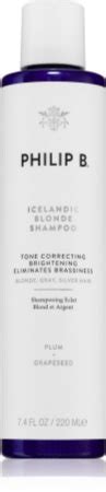 Philip B Icelandic Blonde Shampoo For Blonde And Grey Hair Notino Co Uk