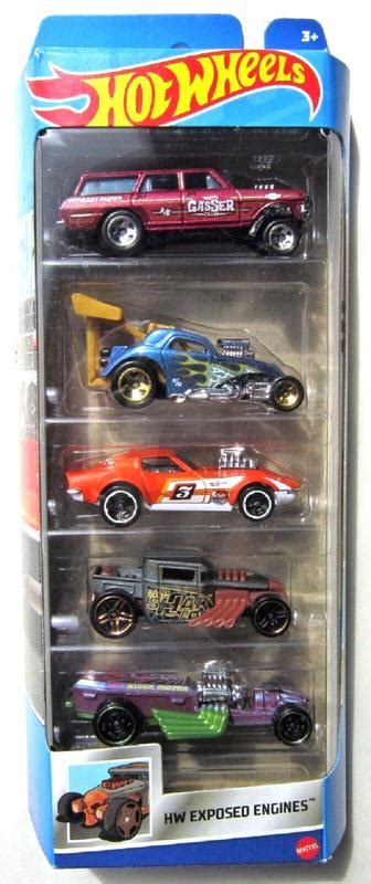 Pack Hot Wheels Exposed Engines Hfv Mattel Carrinho De Brinquedo Magazine Luiza
