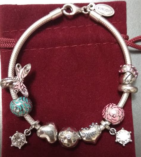 Серебряная подвеска - шарм с фианитами SUNLIGHT: белое серебро 925 ...