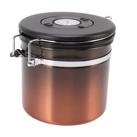 Airtight Coffee Canister 304 Stainless Steel Kitchen Food Storage