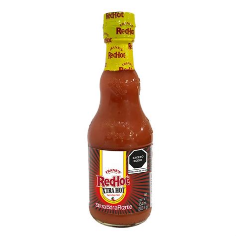 Salsa Picante Frank S Redhot Xtra Hot Ml Soriana