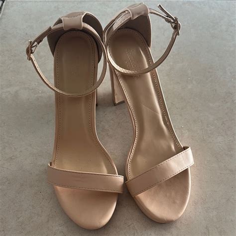 Charlotte Russe Shoes Charlotte Russe Nude Heels Poshmark