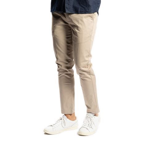 Lightweight Stretch Chinos Slim Fit Khaki Peter Manning Nyc