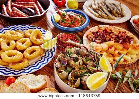 Tapas Spain Varied Mix Image & Photo (Free Trial) | Bigstock