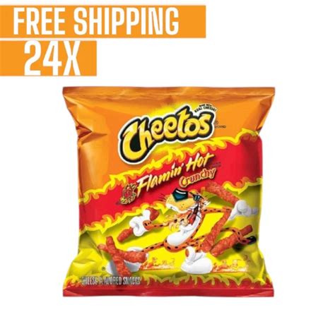 24X CHEETOS CRUNCHY Flamin Hot Corn Chips 25 Gram Halalحلال شيبس شيتوس 43 15 PicClick UK