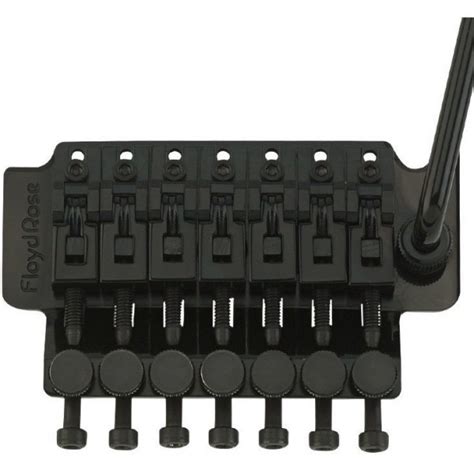 Тремоло original floyd rose, frts200, черный, для семиструнных гитар ...