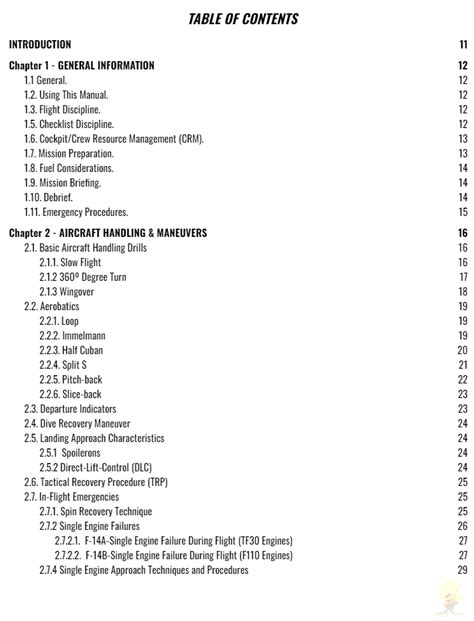 F 14a B Combat Fundamentals Manual