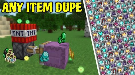 INSANE Working All Items Duplication Glitches For Minecraft 1 20 Pocket