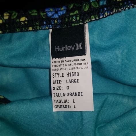 Hurley Swim Hurley Floral Foldover Bikini Bottom Nwt Poshmark