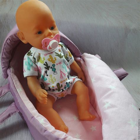 Люлька (переноска) для куклы Беби Борн – заказать на Ярмарке Мастеров ...