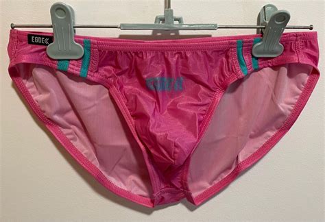 EGDE BREEZE Super Low Rise Bikini Underwear For Men In Pink Men S Fashion Bottoms New