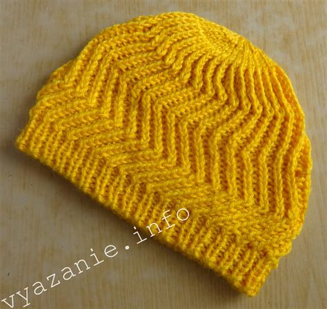 Простой вязаный берет. Схема и описание 6 моделей - Все о вязании