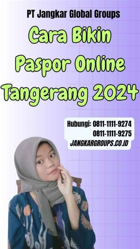 Cara Bikin Paspor Online Tangerang 2024 Jangkar Global Groups