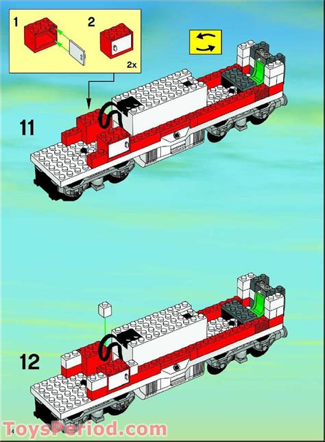 LEGO 7897 Passenger Train Set Parts Inventory and Instructions - LEGO ...