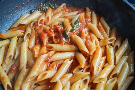 Pasta Alla Norma Pasta Mit Auberginen Sauce