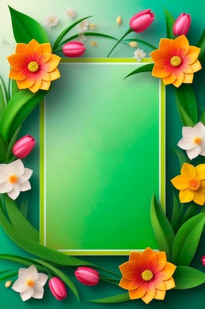 Весна рамка Изображения – скачать бесплатно на Freepik