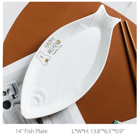 Ceramic Fish Plate Apollobox