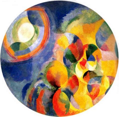 Simultaneous Contrasts Sun Moon 1913 Robert Delaunay Art Modern