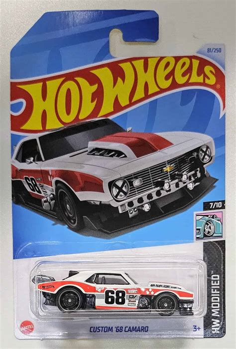 Hot Wheels Modified Custom 68 Camaro Universo Hot Wheels
