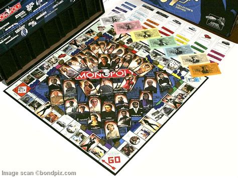 James Bond 007 Monopoly Board Game By Parker Brothers For Sale