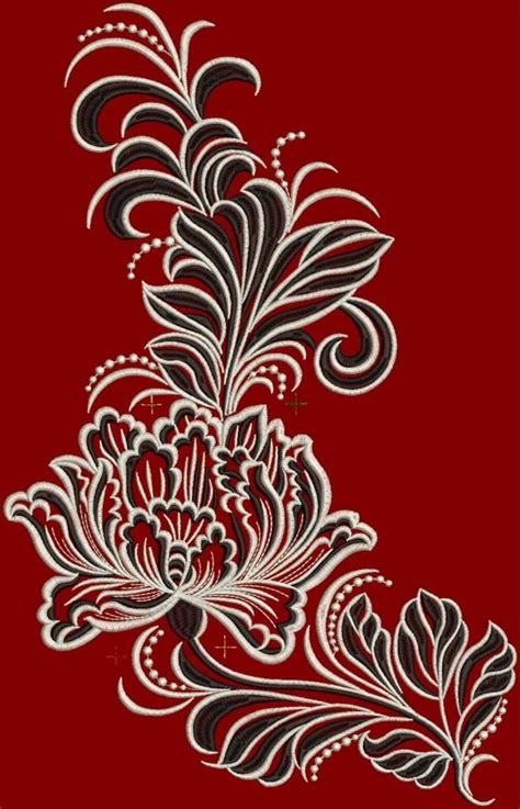 Пышная роза (с элементом аппликации) | Flower drawing, Botanical flower ...