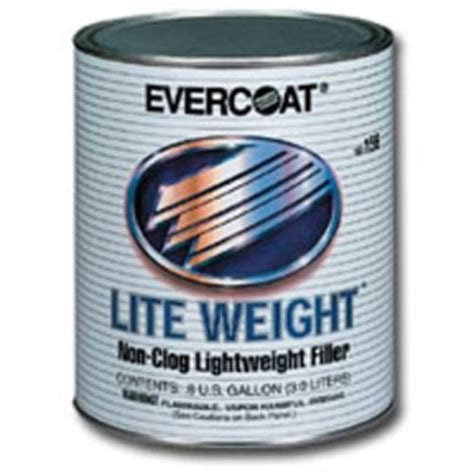 Fibreglass Evercoat 157 Lite Weight Non Clog Lightweight Body Filler