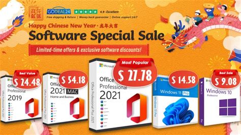 Chinese New Year Sale Savings On Office Pro Windows And More