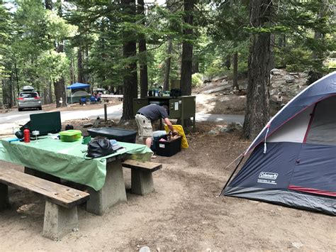 Romance Under The Moonlight Camping At Lake Tahoe Ca