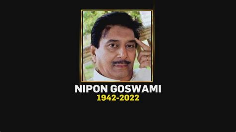 Veteran Assamese Actor Nipon Goswami Passes Away At 80 Following