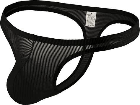 Evankin Men S Comfort Underwear Mesh Sexy G Strings Transparent Thongs Bikini Pouch Underpant