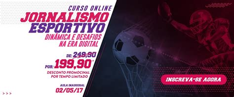 Curso De Jornalismo Esportivo - CiberCerrado: Curso online de Jornalismo esportivo abre inscrições