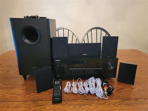 Lot Onkyo Ht R Surround Sound System Works Great Adam S