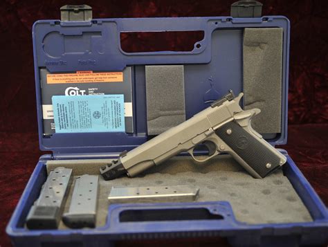 Colt M1991a1 1911 Stainless 45 Ac For Sale At