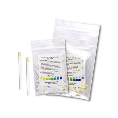 Ph 4 7 Test Strip Precision Laboratories Test Strips
