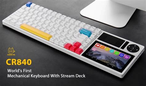 Mechanical keyboard with LCD touch stream deck - Geeky Gadgets