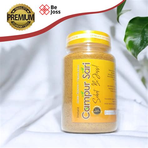 Jual Bubuk Campur Sari Instan Be Joss 200gr Campuran Jahe Merah