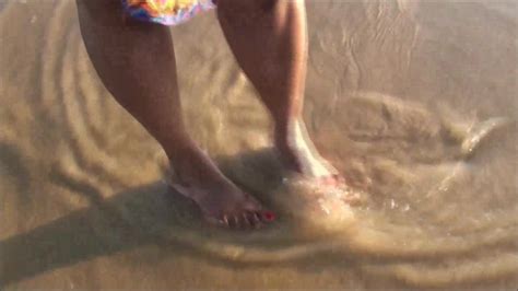 Bbw Bustycookie Bbw Beach Feet Part Wet Sand Xxx Video
