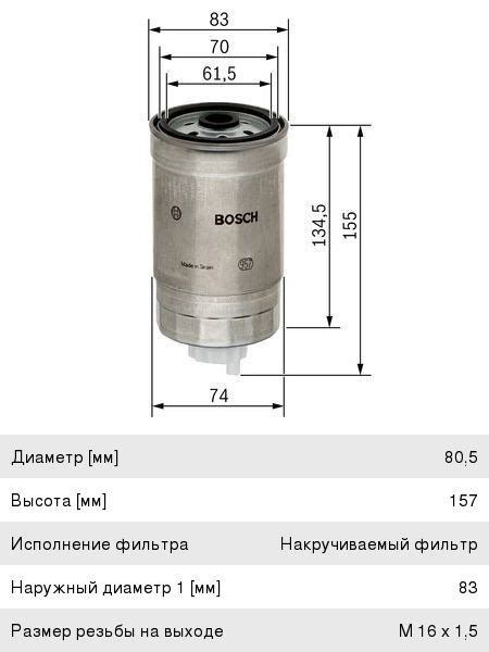 Фильтр топливный УАЗ тонкой отчистки ЗМЗ-514 (гайка) (замена на ...