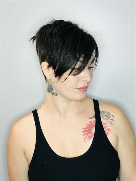 Pixie Cut Brunette