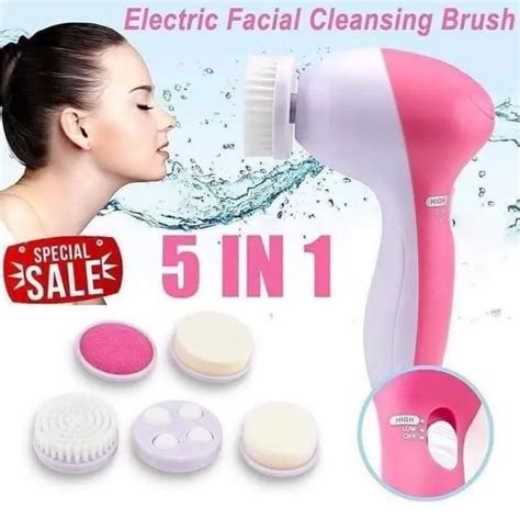 Facial Cleanser Face Scrub Clean Beauty Relief 5in1 Massager Lazada Ph