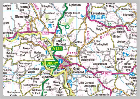 suffolk county map  love maps