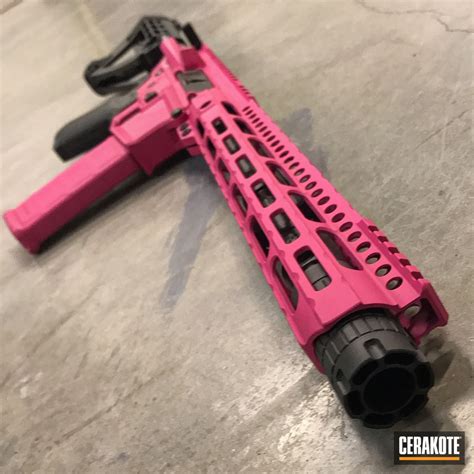 His And Hers Ar 15 Cerakoted Using Sig™ Pink Cerakote
