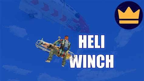 Helicopter Rescue Winch Synced Working Physics Multiple Features