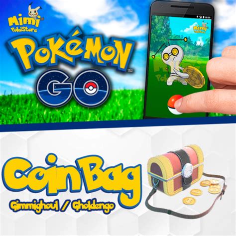 Coin Bag Pokemon GO Gimmighoul Gholdengo EBay