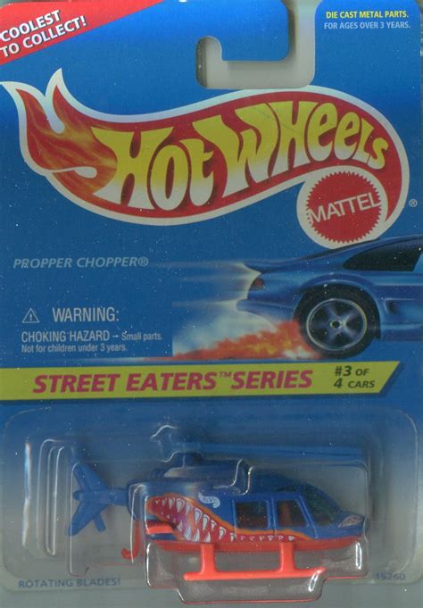 Mattel Hot Wheels St Eaters Series Propper Chopper Of Coll For Sale