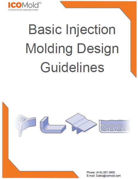 Injection Molding Design Guide Instant Quotes Icomold