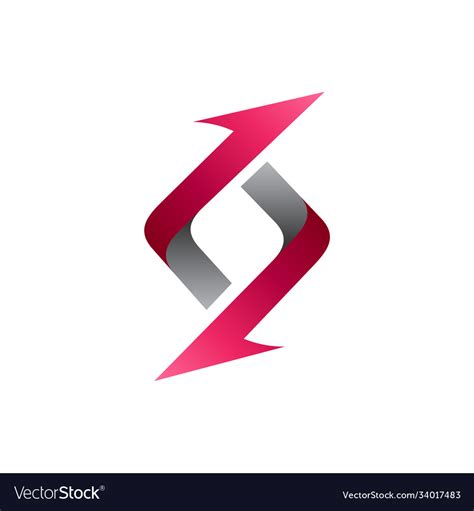 Letter S Arrow Logo Royalty Free Vector Image VectorStock