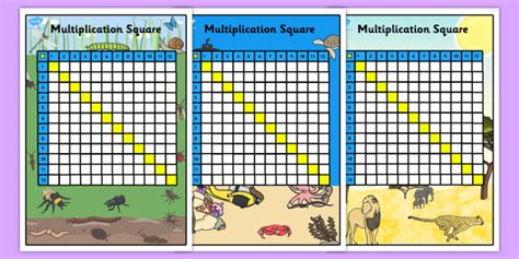 Printable Times Table Grid Twinkl