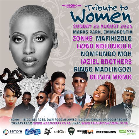 COUNTDOWN TRIBUTE TO WOMEN FESTIVAL Egoli Jozi New